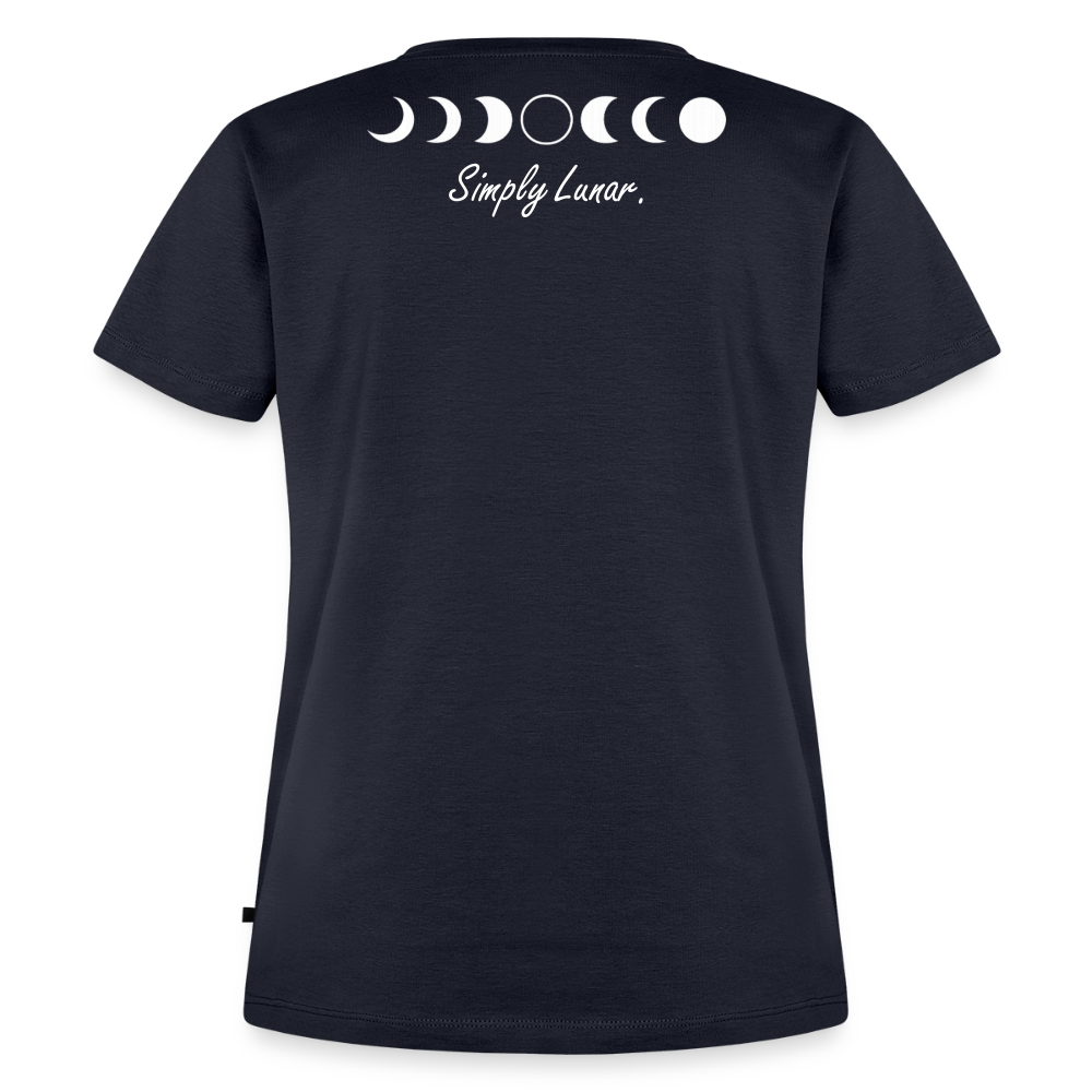 T-Shirt "Simply Lunar" (Frauen) - Navy