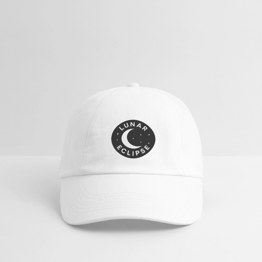 Baseball-Cap "The Eclipse" - white/white