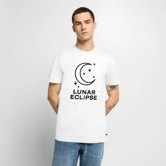 T-Shirt "Simply Lunar" (weiß, Männer) - Weiß