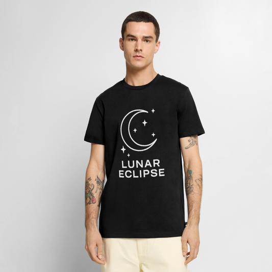 T-Shirt "Simply Lunar" (Männer) - Schwarz