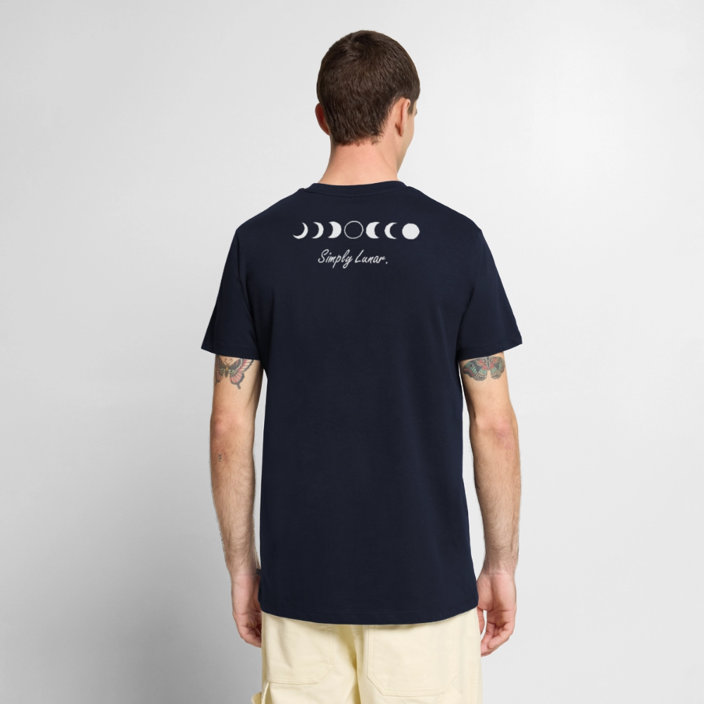 T-Shirt "Simply Lunar" (Männer) - Navy