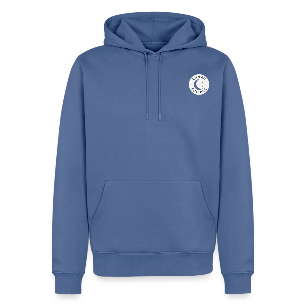 Hoodie "The Eclipse" (Männer) - Taubenblau