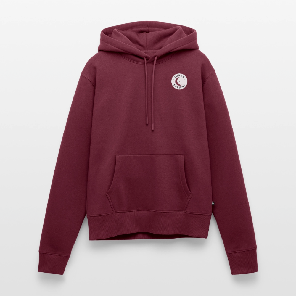 Hoodie "The Eclipse" (Frauen) - Burgunderrot