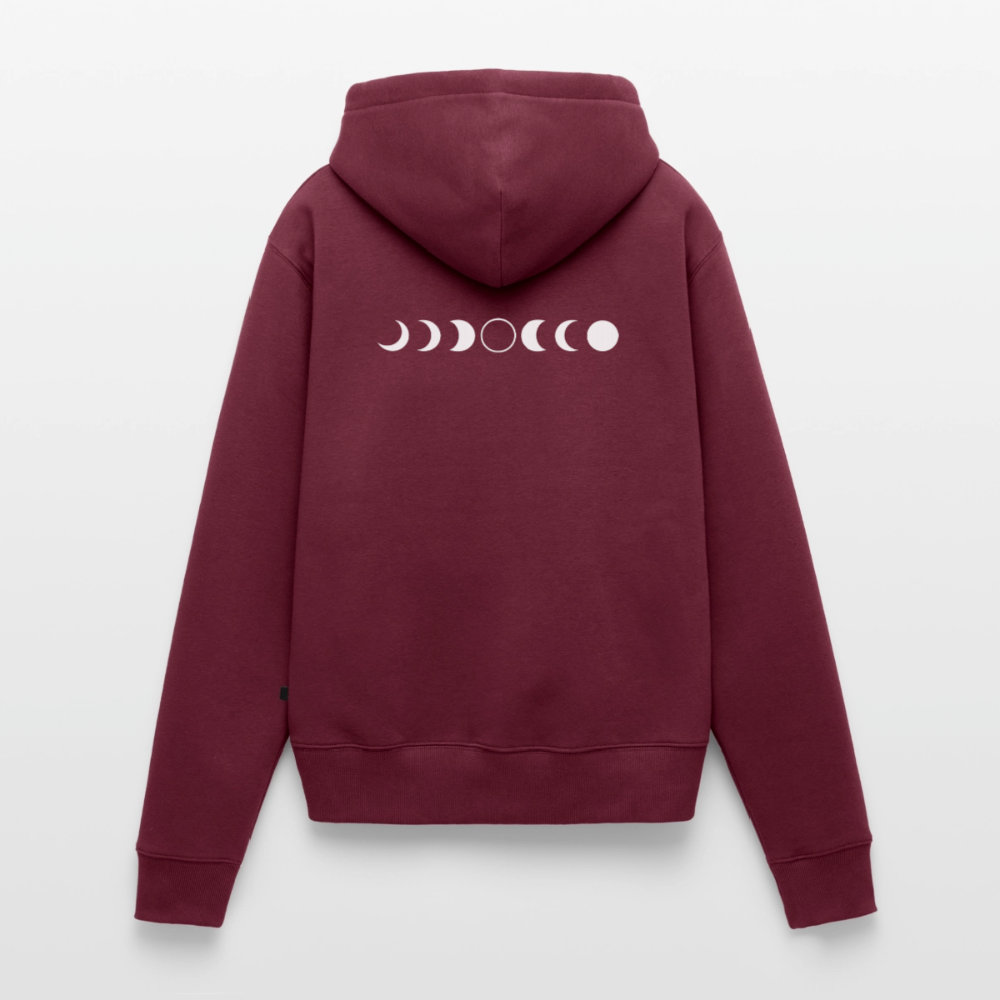 Hoodie "The Eclipse" (Frauen) - Burgunderrot