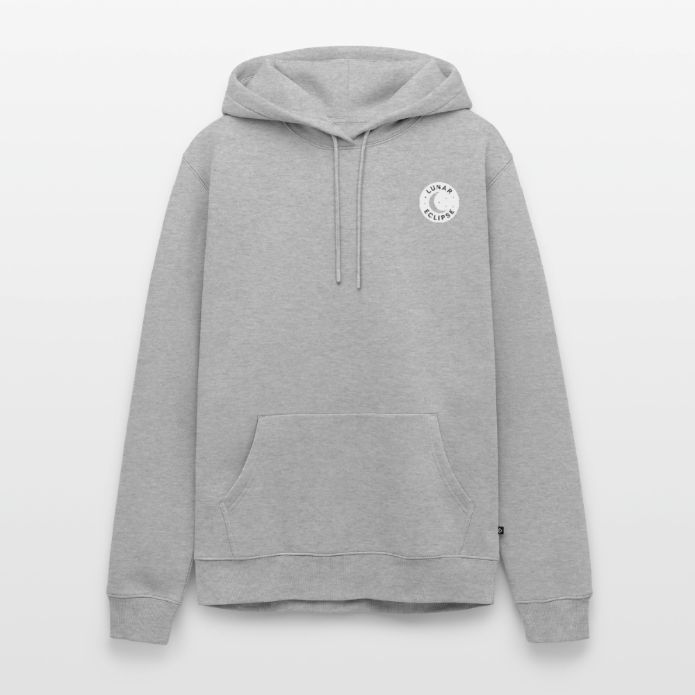 Hoodie "The Eclipse" (Männer) - Grau meliert