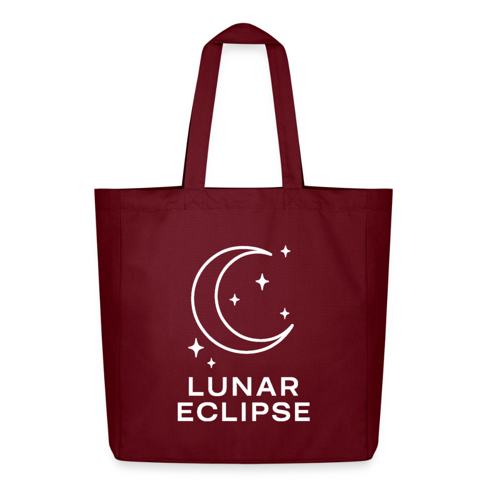 Stofftasche "Simply Lunar" - Burgunderrot