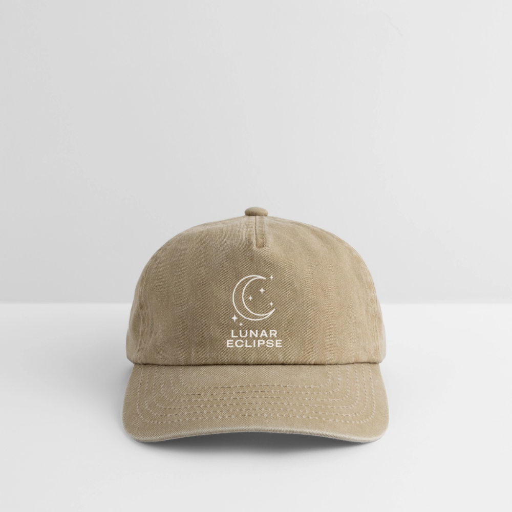 Vintage-Cap "Simply Lunar" - Vintage Beige