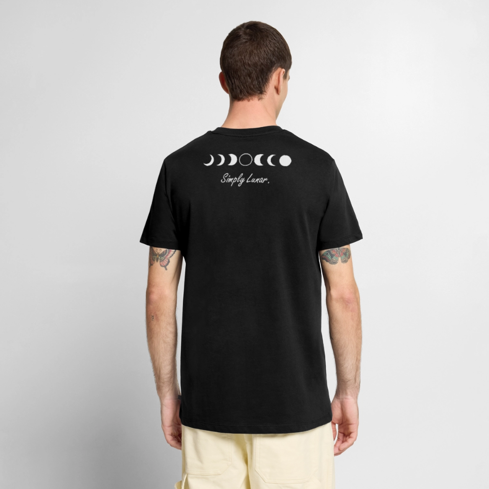 T-Shirt "Simply Lunar" (Männer) - Schwarz