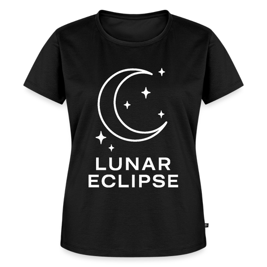 T-Shirt "Simply Lunar" (Frauen) - Schwarz