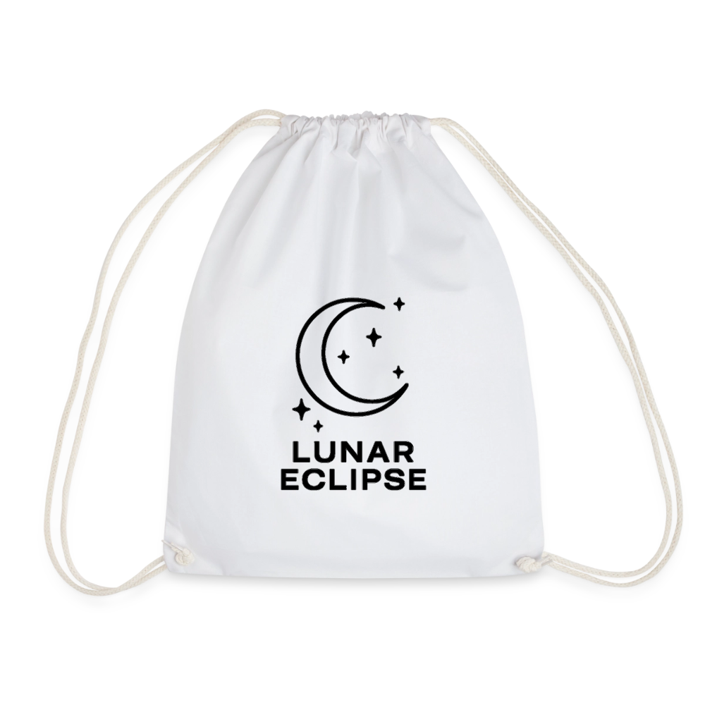 Turnbeutel "Simply Lunar" - Weiß