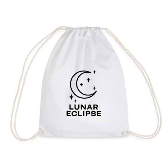 Turnbeutel "Simply Lunar" - Weiß