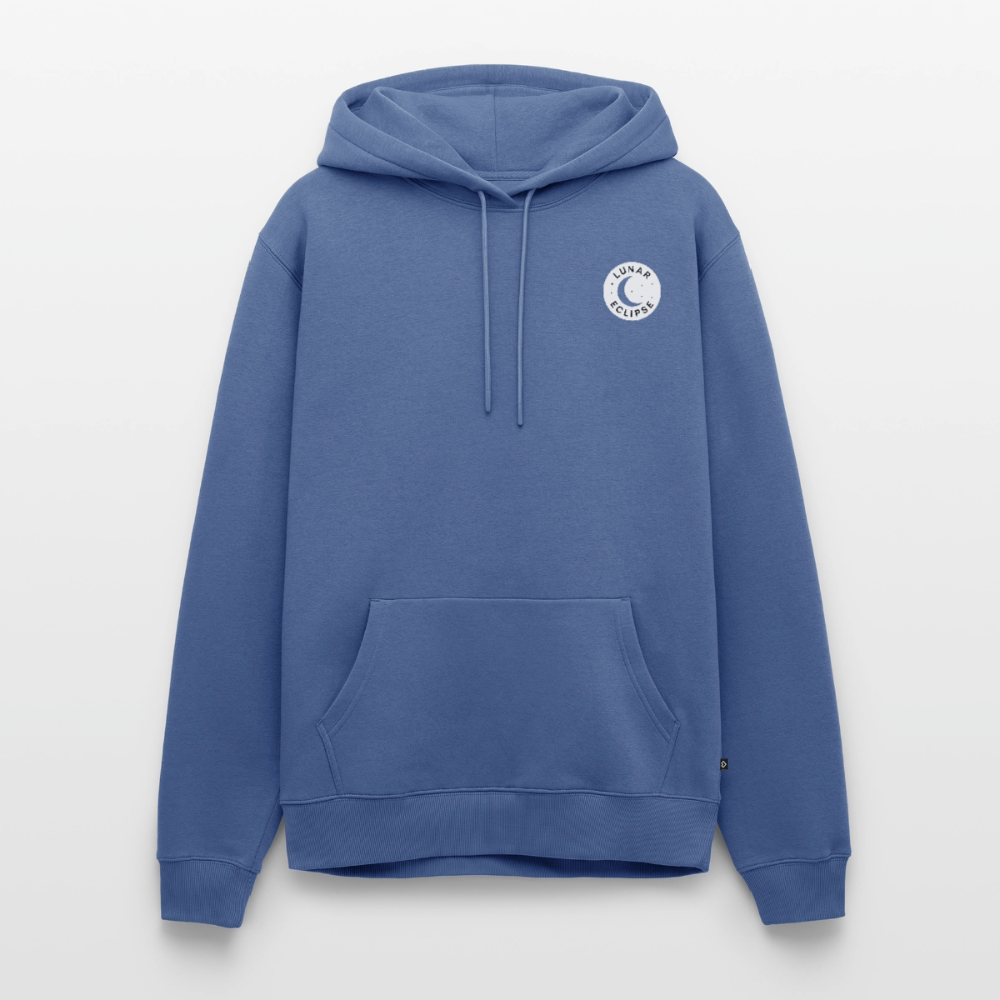 Hoodie "The Eclipse" (Männer) - Taubenblau