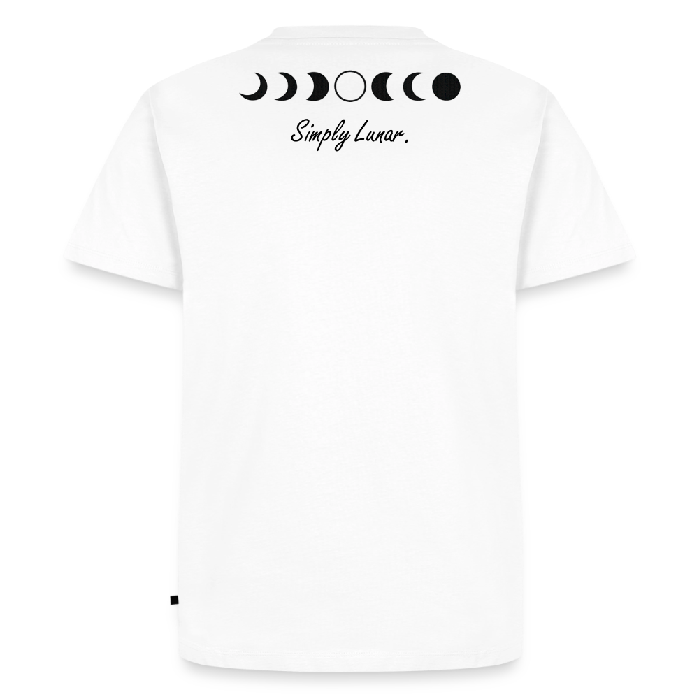 T-Shirt "Simply Lunar" (weiß, Männer) - Weiß