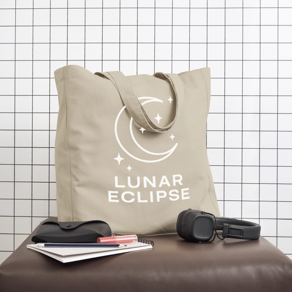 Stofftasche "Simply Lunar" - Cremebeige