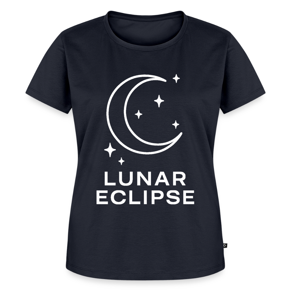T-Shirt "Simply Lunar" (Frauen) - Navy