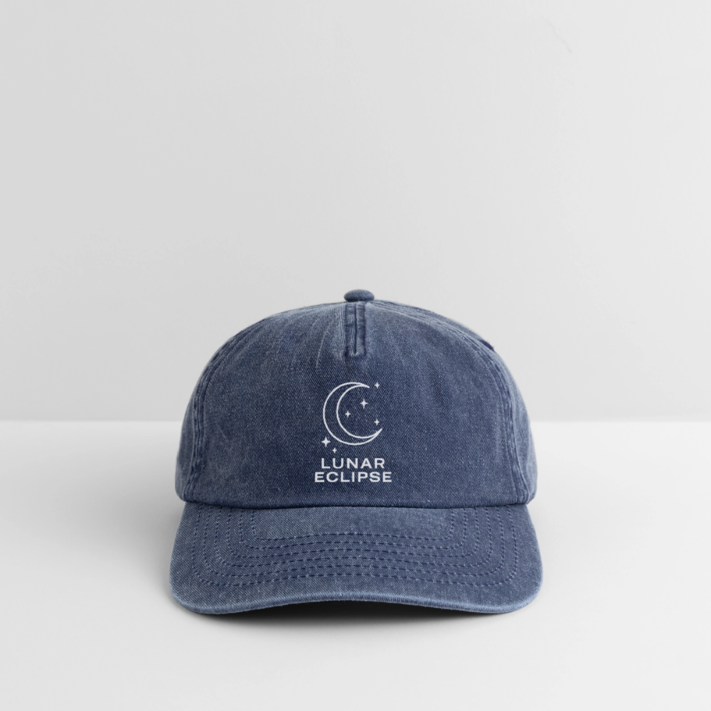 Vintage-Cap "Simply Lunar" - Vintage Denim