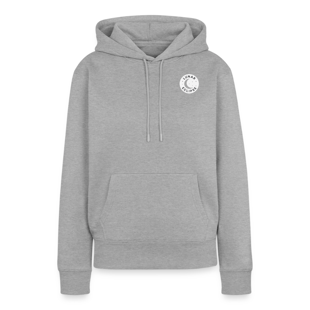 Hoodie "The Eclipse" (Frauen) - Grau meliert