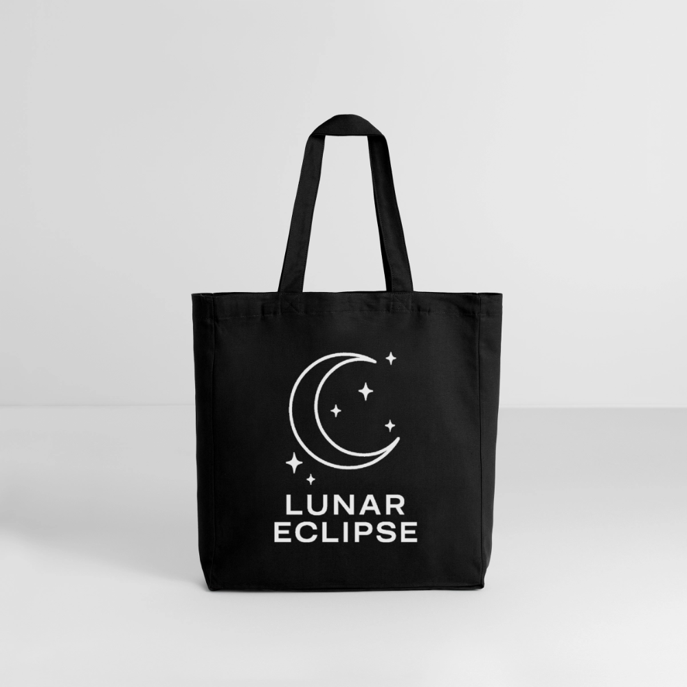 Stofftasche "Simply Lunar" - Schwarz