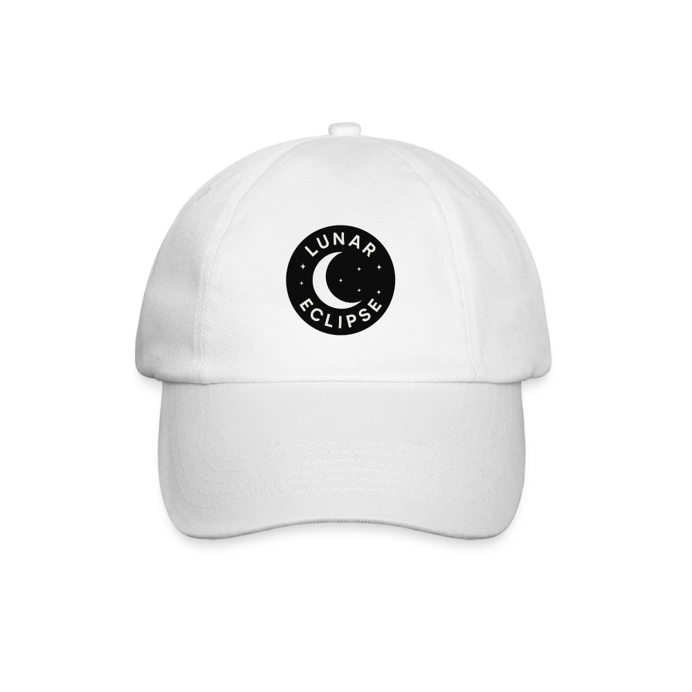 Baseball-Cap "The Eclipse" - white/white