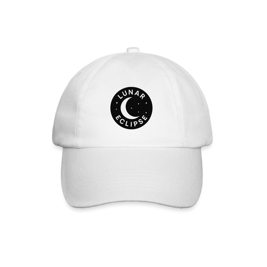 Baseball-Cap "The Eclipse" - white/white