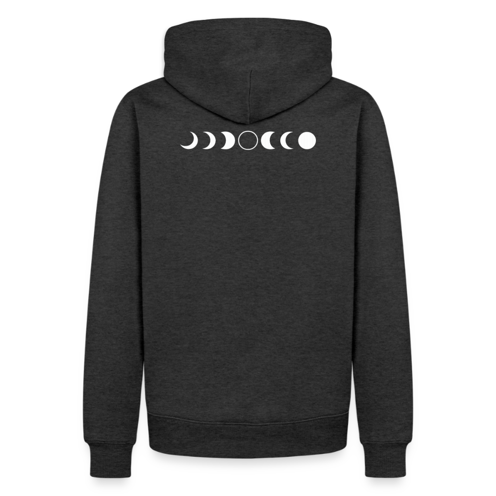 Hoodie "The Eclipse" (Männer) - Anthrazit meliert