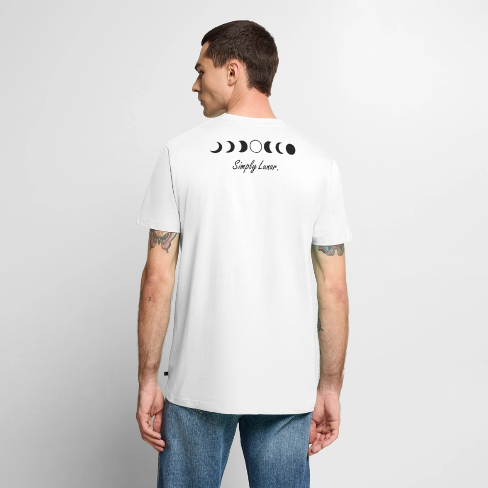 T-Shirt "Simply Lunar" (weiß, Männer) - Weiß