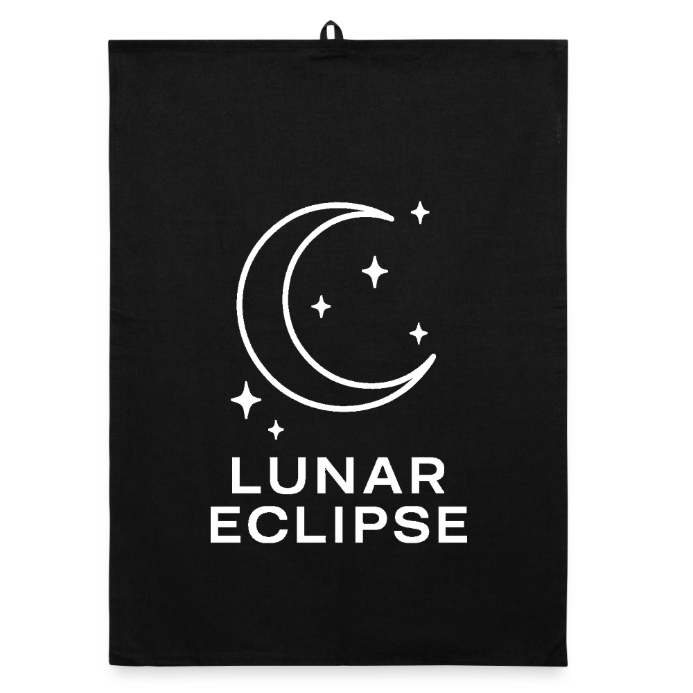 Geschirrtuch "Simply Lunar" - black