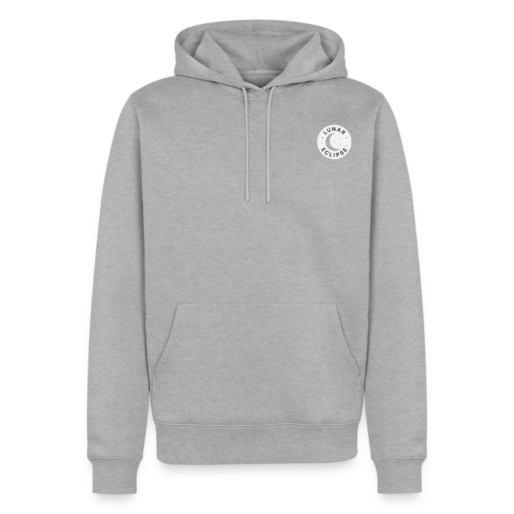 Hoodie "The Eclipse" (Männer) - Grau meliert