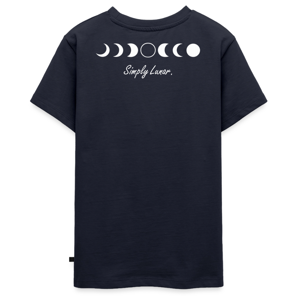Kinder-T-Shirt "Simply Lunar" - Navy