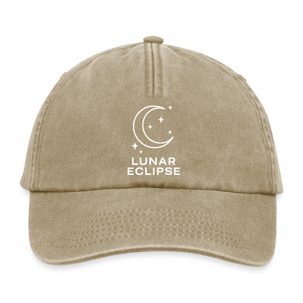 Vintage-Cap "Simply Lunar" - Vintage Beige