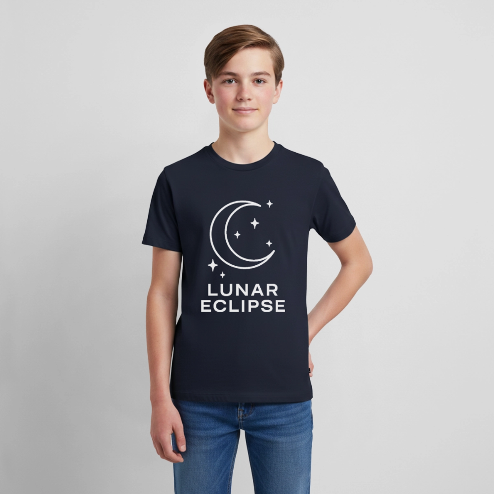 Kinder-T-Shirt "Simply Lunar" - Navy