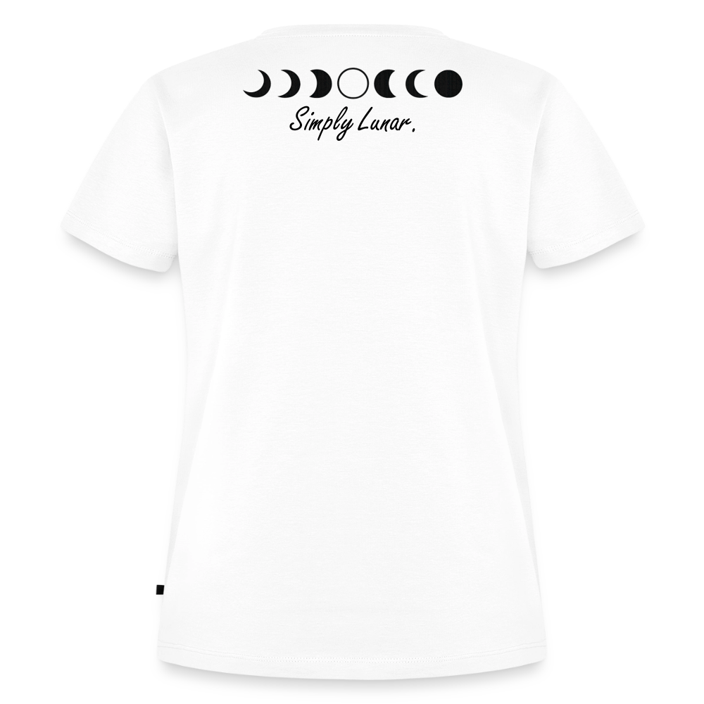T-Shirt "Simply Lunar" (weiß, Frauen) - Weiß