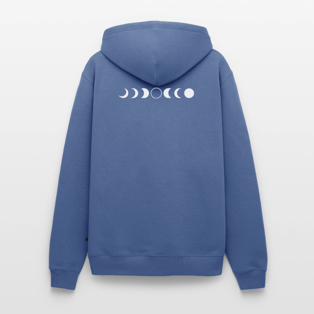 Hoodie "The Eclipse" (Männer) - Taubenblau