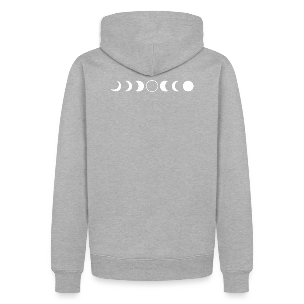 Hoodie "The Eclipse" (Männer) - Grau meliert